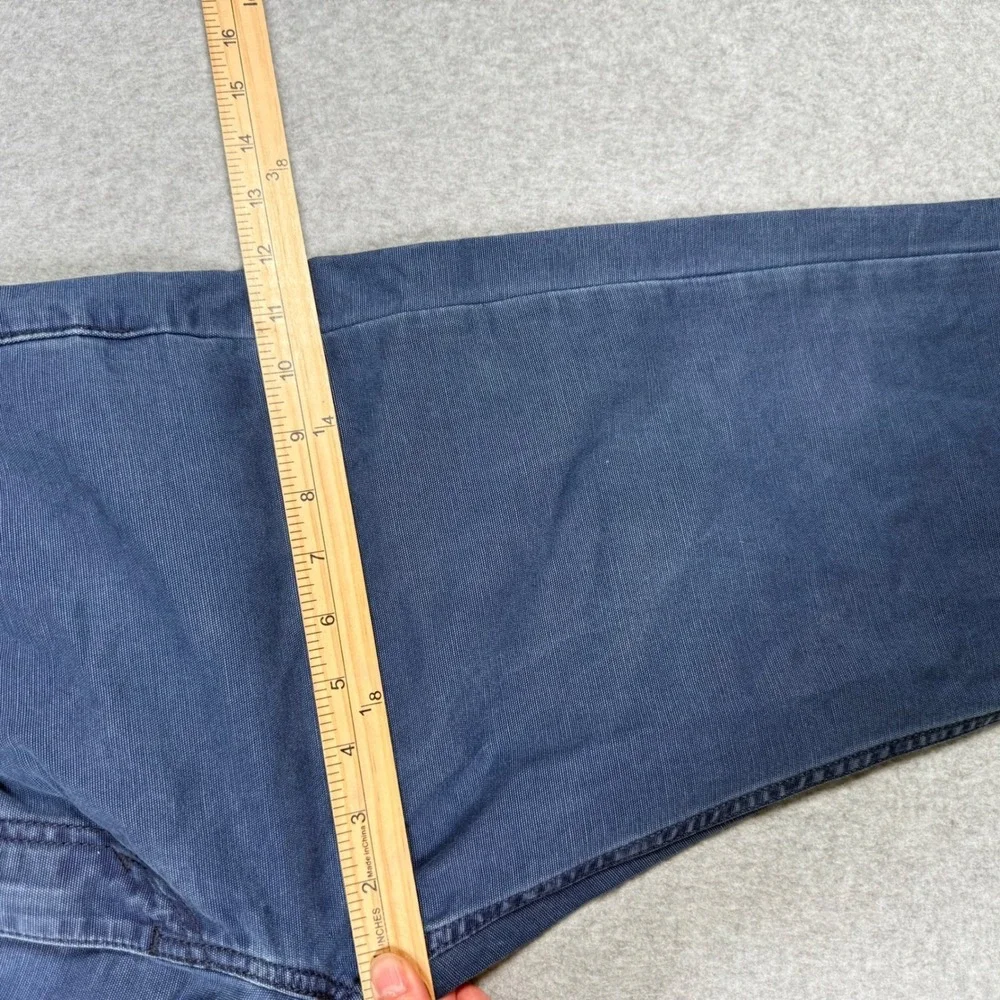Levis 514 Straight Fit Blue Cotton Canvas Pants Mens 33x30 Preppy Blokecore